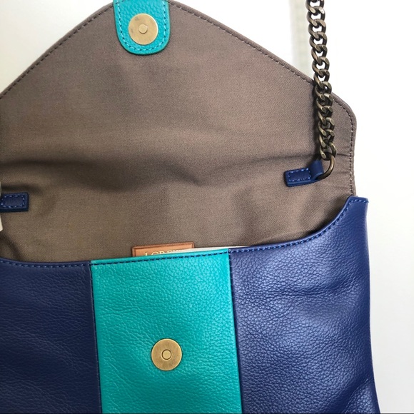 ❌SOLD❌NEW | J Crew Leather Clutch Shoulder Handbag - Picture 3 of 8